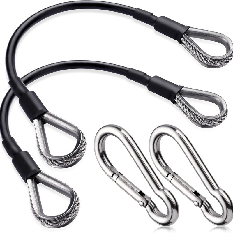 Lat Pulldown Cable - สายเคเบิลยิม 25 ซม. 1/2 ชิ้น ใช้ได้กับอุปกรณ์ออกกำลังกาย