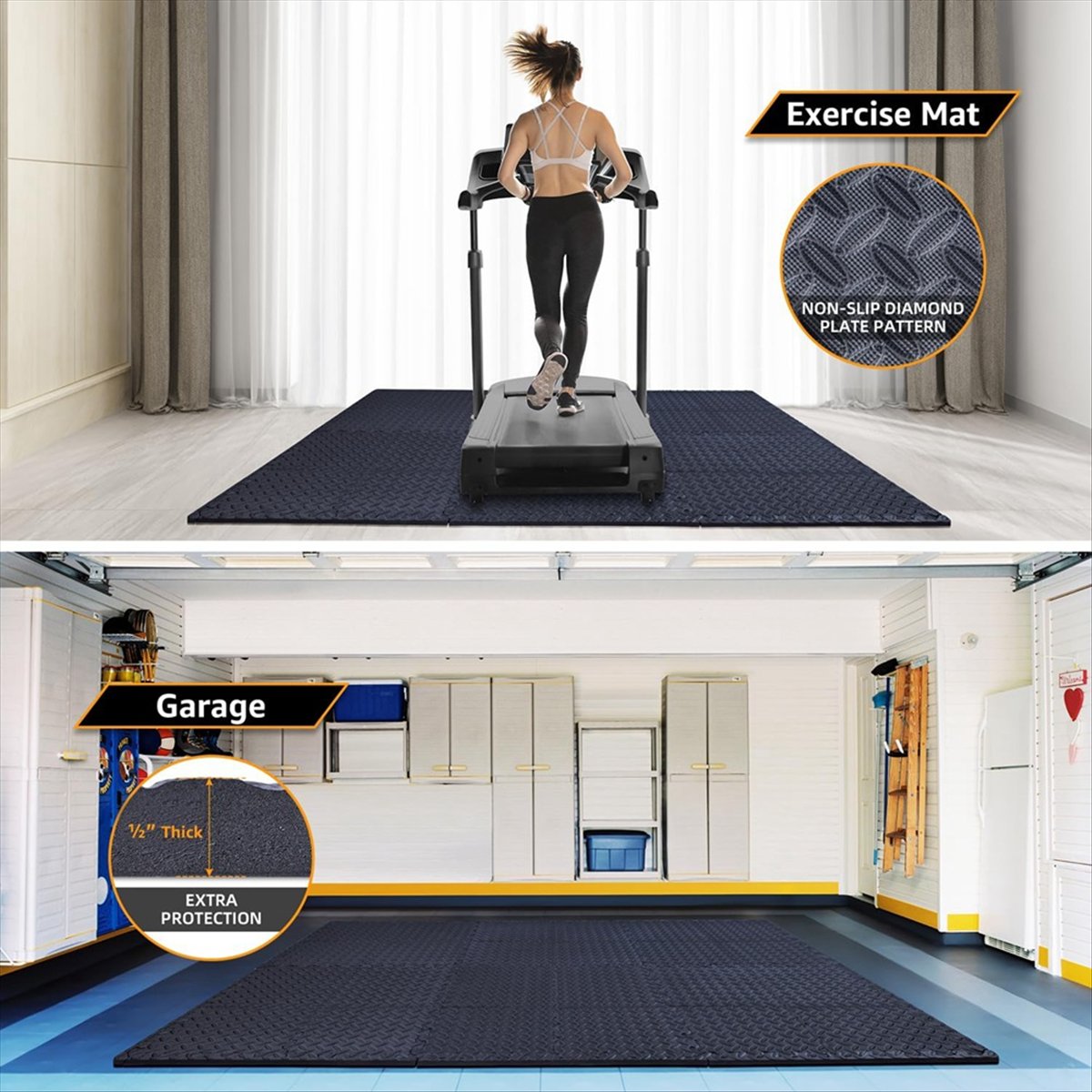 สินค้ามาใหม่: แผ่นรองพื้นออกกำ - Home Gym Yoga บทวิจารณ์และราคา