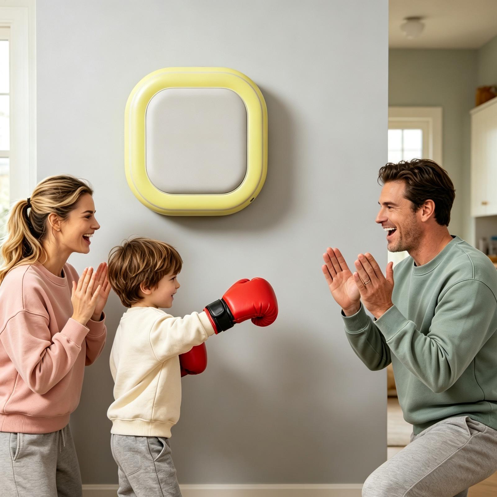 แผ่นรองตบติดผนัง ถุงมวยแบบเป่า - Home Gym Equipment Set บทวิจารณ์และราคา