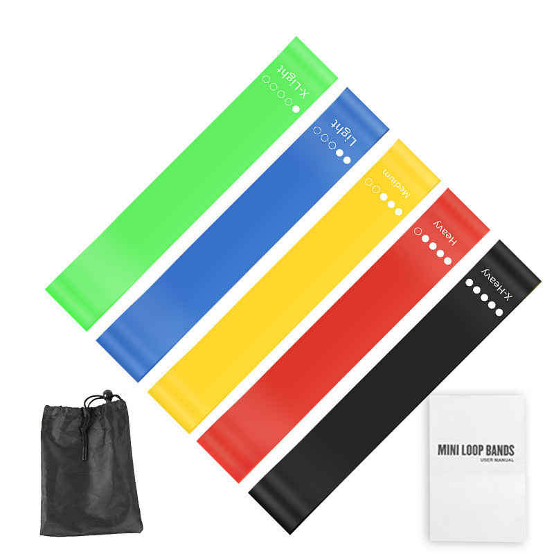 ชุดยางยืดออกกำลังกาย TPE 5 ชิ้ - Home Gym Routine บทวิจารณ์และราคา