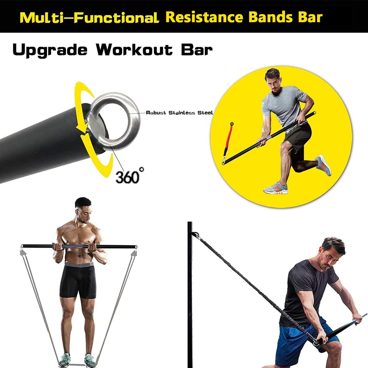 150lb ฟิตเนส Booty ความต้านทาน - Home Gym Routine บทวิจารณ์และราคา